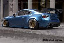 Load image into Gallery viewer, GReddy 13+ Scion FR-S Rocket Bunny wide body aero kit without GT wing, featuring front and rear fender modifications.