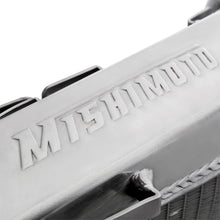 Load image into Gallery viewer, Mishimoto aluminum radiator for 08+ Mitsubishi Lancer Evo X and Ralliart manual transmission, shown installed.