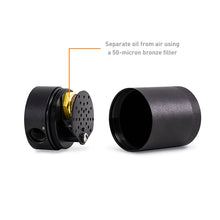 Load image into Gallery viewer, Mishimoto baffled oil catch can kit for 2022+ Subaru BRZ and Toyota GR86, featuring black aluminum construction and hoses
