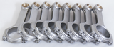 Eagle Chevrolet Small Block 5.700in Length Forged 4340 Steel Lightweight H-Beam Rods - Set of 8