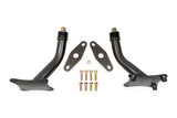 BMR 16-24 Chevrolet Camaro (6th Gen) Motor Mount Kit w/ Solid Bushings - Black Hammertone
