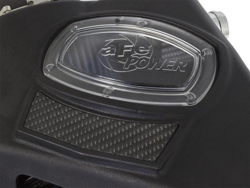 aFe Momentum Air Intake System PRO 5R Stage-2 for 2013-2015 Cadillac ATS 3.6L V6, showing the cold air intake with filter and piping