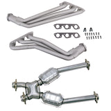 BBK 99-04 Ford Mustang V6 1-5/8in Long Tube Headers w/High Flow Catted X-Pipe (Ti Ceramic)