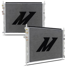 Load image into Gallery viewer, Mishimoto aluminum radiator for 2024+ Ford Mustang V8 and 2.3L models, featuring a sleek, high-performance design.