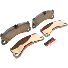 Brembo OE ceramic brake pad for front of Porsche Cayenne 2010-2018, model 92A, showing the brake pad with Brembo branding.