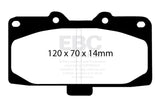 EBC 02-04 Mercedes-Benz C32 AMG (W203) 3.2 Supercharged Ultimax2 Front Brake Pads