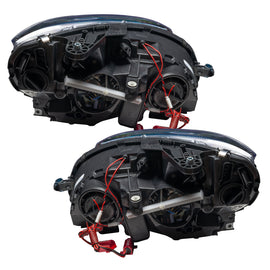Oracle 08-11 Mercedes Benz C-Class Pre-Assembled Headlights Chrome - w/ Simple Controller