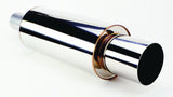 HKS Universal Muffler 2.5 Inlet / 3.7in Outlet (SUS304 NO COATING)