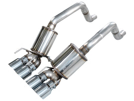 AWE Tuning 09-13 Chevrolet Corvette 6.2L Touring Edition Axle-Back Exhaust w/ Chrome Silver Tips
