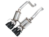 AWE Tuning C6 Chevrolet Corvette Z06/ZR1 Touring Edition Axle-Back Exhaust w/ Diamond Black Tips