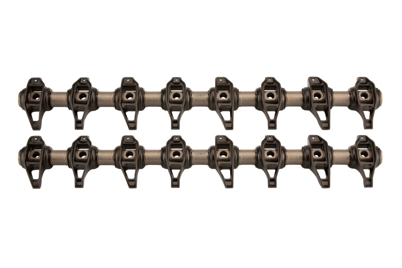 COMP Cams Max-Lift BSR Shaft Rocker Kit for Chevy LS7 engine showing high-performance rocker arms with sturdy shaft design.