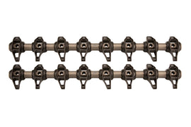COMP Cams Max-Lift BSR Shaft Rocker Kit for Chevy LS7 engine showing high-performance rocker arms with sturdy shaft design.