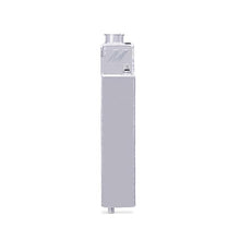 Load image into Gallery viewer, Mishimoto polished aluminum coolant overflow tank for 2008+ Subaru WRX and STI, with attached hoses and mounting bracket.
