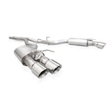 Stainless Works 2024 Mustang GT Catback Quad Tips Redline Sound X-Pipe Factory Connect Exhaust
