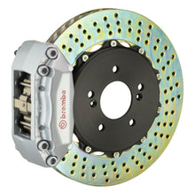 Load image into Gallery viewer, Brembo 16+ Miata MX-5 ND front GT performance brake kit with 4-piston cast drilled black 328x28mm two-piece rotors