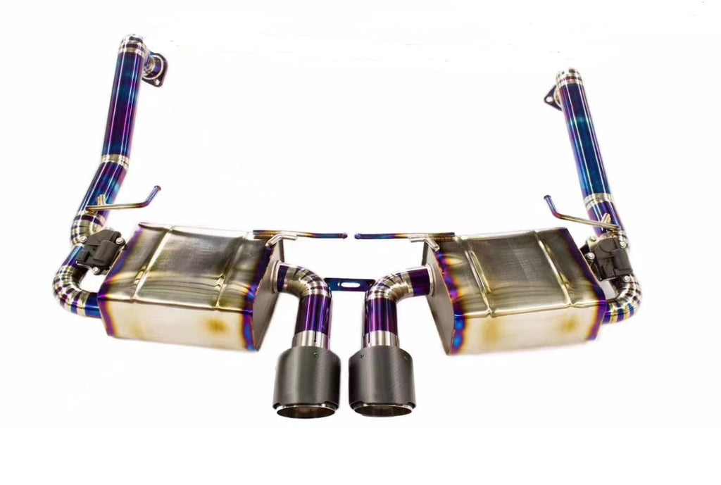 P1Spec Porsche Cayman 718 2016-2022 2.0T/2.5 Titanium Catback