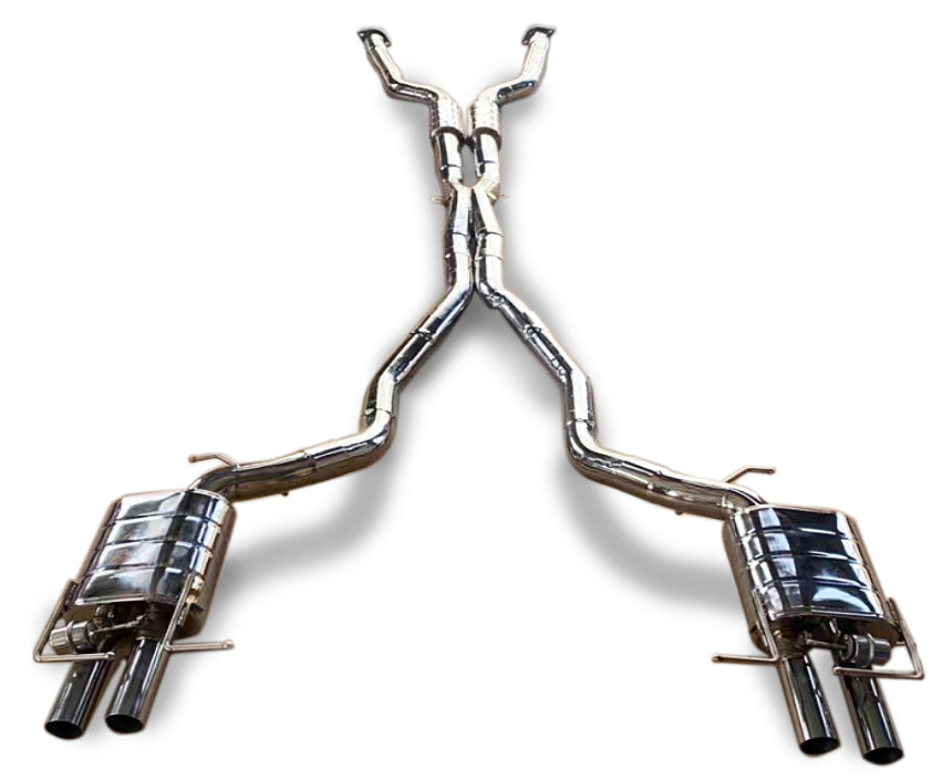 P1Spec BMW M5 E60 2005-2010 5.0L Titanium Catback