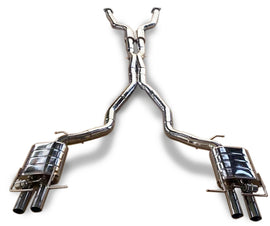 P1Spec BMW M5 E60 2005-2010 5.0L Titanium Catback