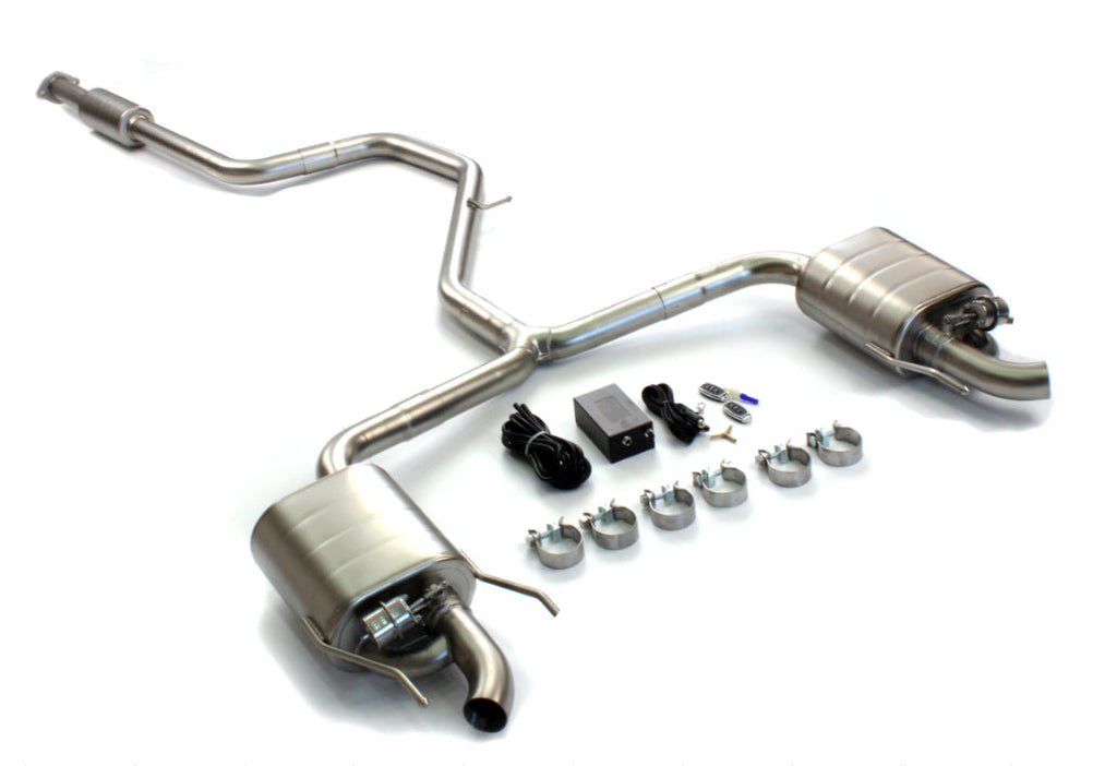 P1Spec Cadillac XTS 2014-2018 2.0T Stainless Steel Catback