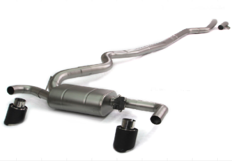 P1Spec Toyota Supra 2019-2020 2.0T Stainless Steel Catback