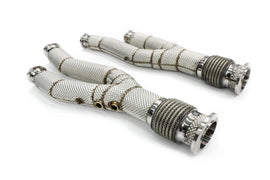 P1Spec Lamborghini LP700/LP720 Downpipe Catless with Heatshield