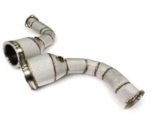 Load image into Gallery viewer, P1Spec Lamborghini URUS 2018 4.0 V8 Downpipe Catless with Heatshield