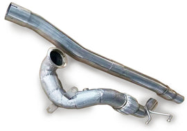 P1Spec Volkswagen 7R 2.0T Downpipe Catless with Heatshield