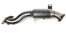 P1Spec Chevrolet Camaro 2017-2020 2.0T Downpipe 200 Cells Catted with Heatshield