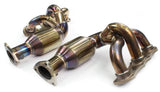 P1Spec Porsche 911/991.1 2012-2015 3.4/3.8 Downpipe Catless with Heatshield