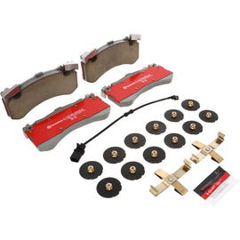 Brembo OE ceramic front brake pads for Audi A6 C7 and A8 D4, high-performance brake pads with OEM quality.