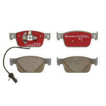 Load image into Gallery viewer, Brembo OE ceramic brake pads for Audi A4 B9 and A5 models, front view showing high-performance brake pad design.