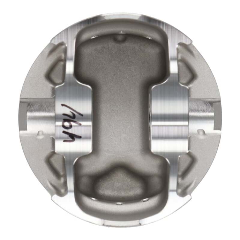 Wiseco SBC LS7 +2.5cc dome forged piston set for 8-cylinder engine, featuring 1.175-inch compression height and shelf stock design.