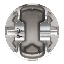 Load image into Gallery viewer, Wiseco SBC LS7 +2.5cc dome forged piston set for 8-cylinder engine, featuring 1.175-inch compression height and shelf stock design.
