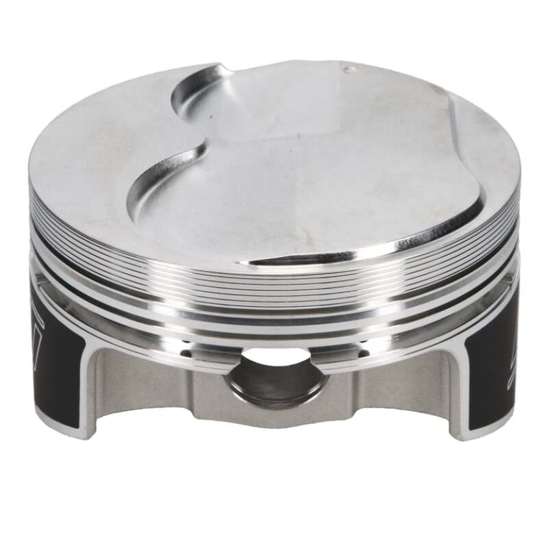 Wiseco SBC LS7 +2.5cc dome forged piston set for 8-cylinder engines, featuring 1.175-inch compression height and shelf stock design.