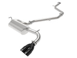 aFe Takeda 18-21 Toyota C-HR 2.0L 2.5in 304 Stainless Steel Cat-Back Exhaust w/ Black Tip