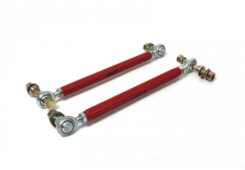 ALTA 02-12 Mini Cooper/S/JCW (Incl. 05-12 Convertible) & 09-12 Clubman Rear Endlinks Adj. Pair - Red