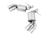 AWE Tuning 16-19 Chevrolet Camaro SS Axle-Back Exhaust - Touring Edition (Quad Chrome Silver Tips)