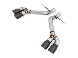 AWE Tuning 16-19 Chevrolet Camaro SS Axle-Back Exhaust - Track Edition (Quad Diamond Black Tips)