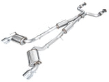 AWE Tuning 2023 Nissan Z RZ34 RWD Touring Edition Cat-Back Exhaust System w/ Chrome Silver Tips