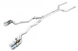 AWE Tuning 18-19 BMW M5 (F90) 4.4T AWD SwitchPath Cat-Back Exhaust - Chrome Silver Tips