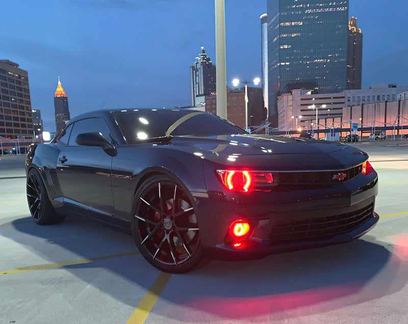 Oracle Chevy Camaro Non-RS 14-15 Halo Kit Round Style - ColorSHIFT w/ Simple Controller
