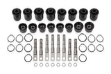 BMR 14-19 Chevrolet Corvette C7 Front & Rear Control Arm Bearing Kit - Black Anodized