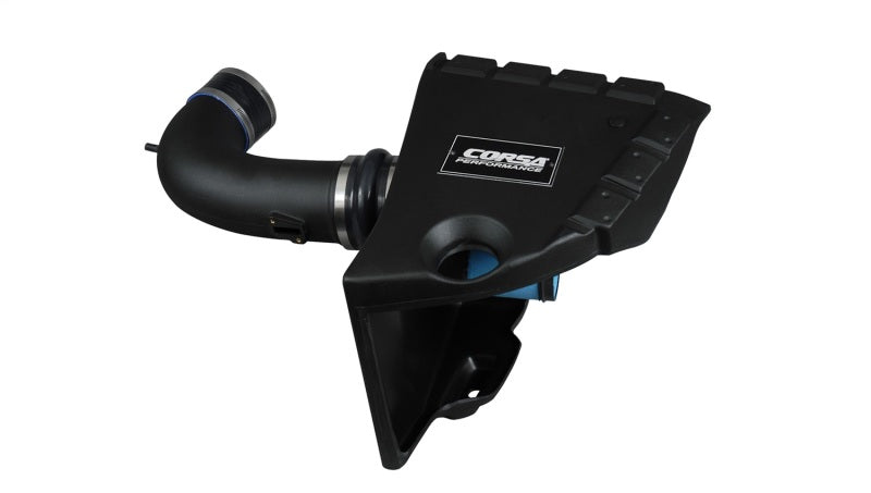 CORSA Performance cold air intake for Chevrolet Camaro SS 6.2L V8 (2010-2014), showing the black intake tube and filter.