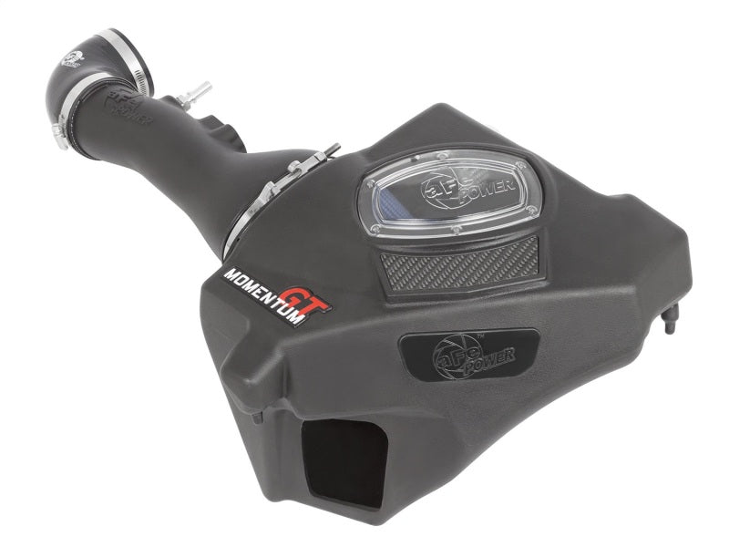 aFe Momentum Air Intake System PRO 5R Stage-2 for 2013-2015 Cadillac ATS 3.6L V6, showing the cold air intake with filter and piping