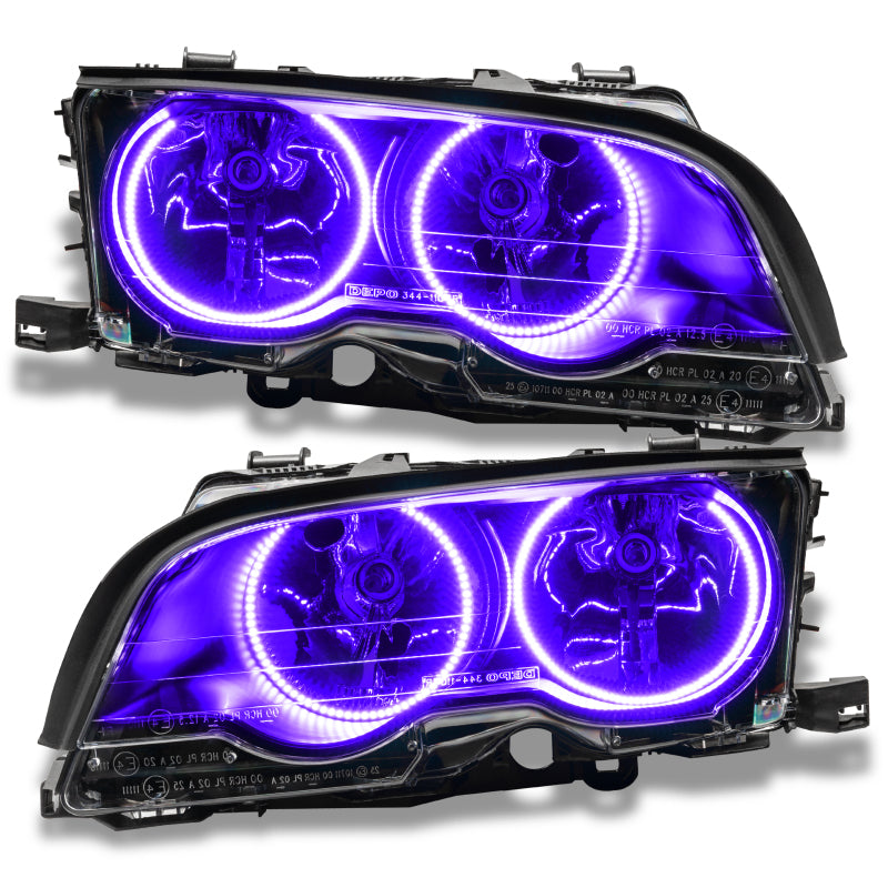 Oracle 99-01 BMW 3 Series Coupe HL - (Halogen) - ColorSHIFT w/ 2.0 Controller
