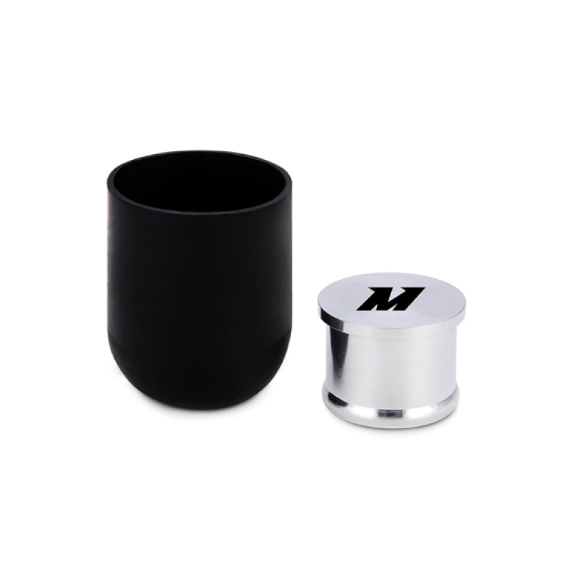 Mishimoto Subaru Sound Generator Delete Kit for cold air intake systems, showing the kit components on a white background.