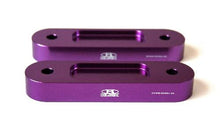 Load image into Gallery viewer, BLOX Honda S2000 Racing Front 12mm Thin Spacer Bump Steer Kit - Red (Lowered 1in and more)