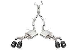 Corsa 22-25 Cadillac CT4 V Blackwing 3in Dual Mode Active Cat-Back 4.5in CF Polished Dual Rear Tip