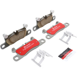 Brembo OE rear ceramic brake pads for Porsche Cayenne 2010-2018 and Porsche Taycan 2019+, high-performance automotive brake parts