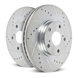 Power Stop 14-22 Dodge Charger Front Drilled & Slotted Rotor - Pair